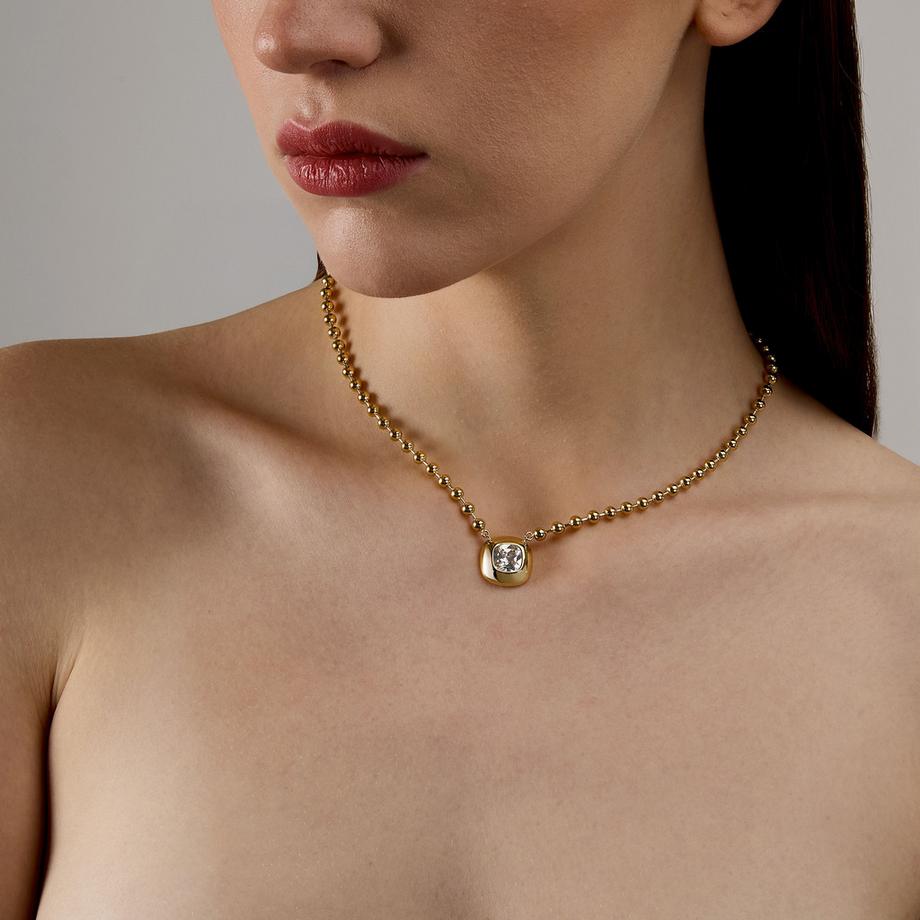 GCDS Milano GIPSY GOLD Halskette 