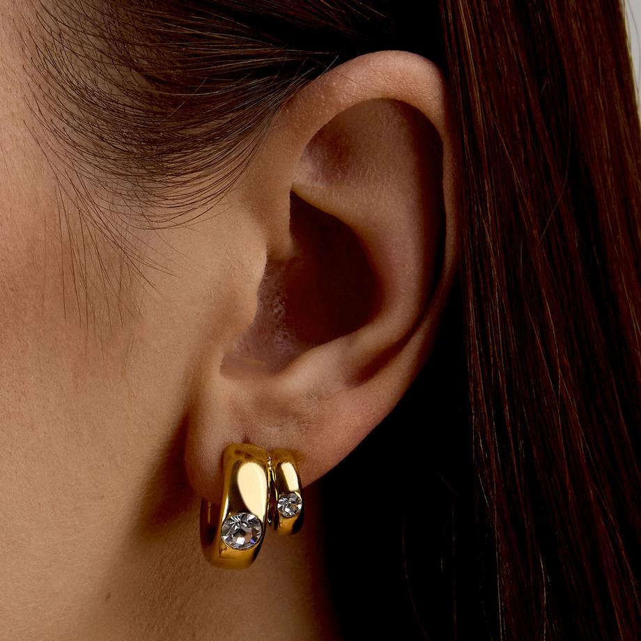 GCDS Milano GIPSY GOLD Orecchini 