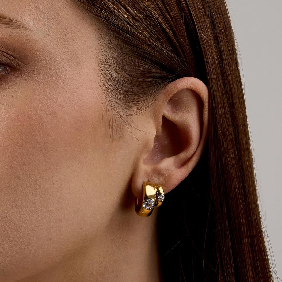 GCDS Milano GIPSY GOLD Orecchini 