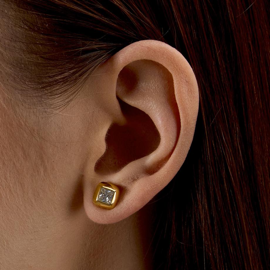 GCDS Milano GIPSY GOLD Boucles d'oreilles 