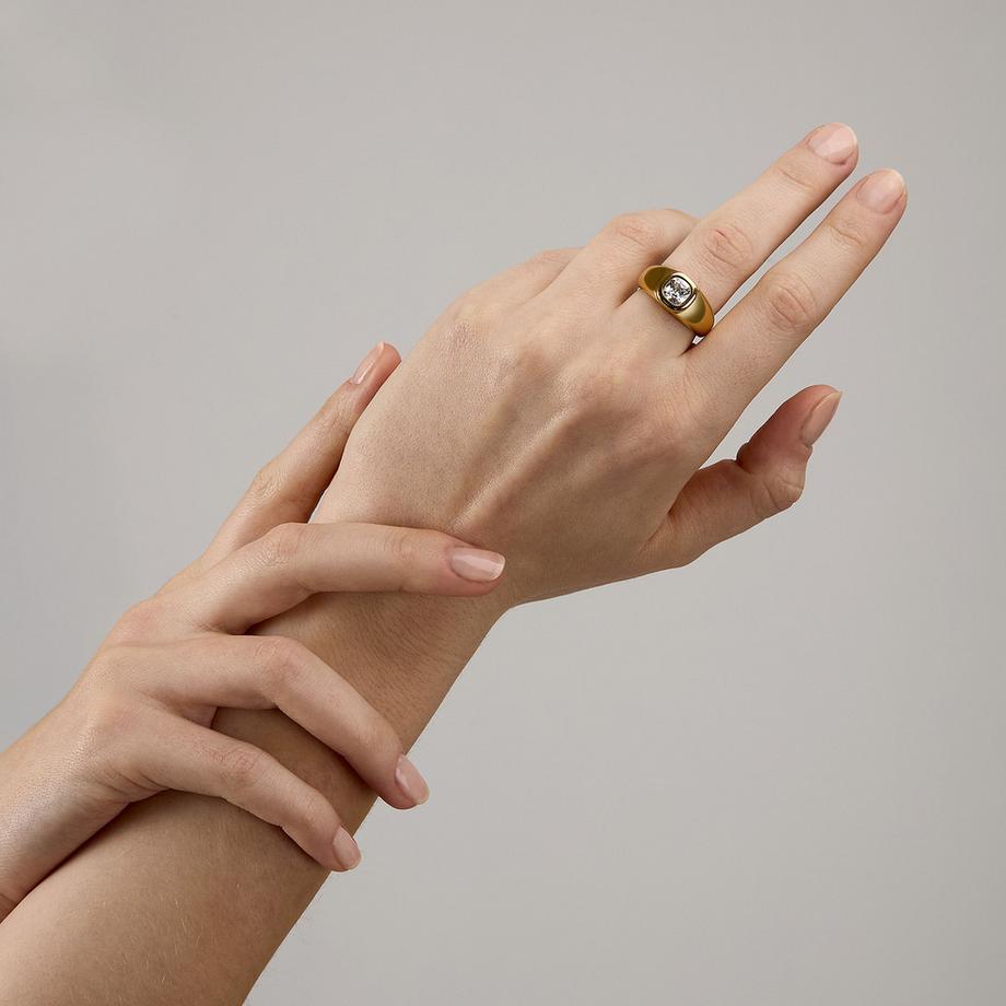 GCDS Milano GIPSY GOLD Ring 