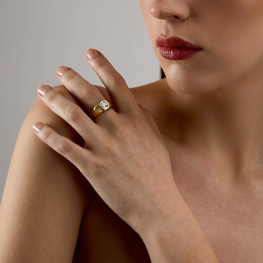 GCDS Milano GIPSY GOLD Ring 