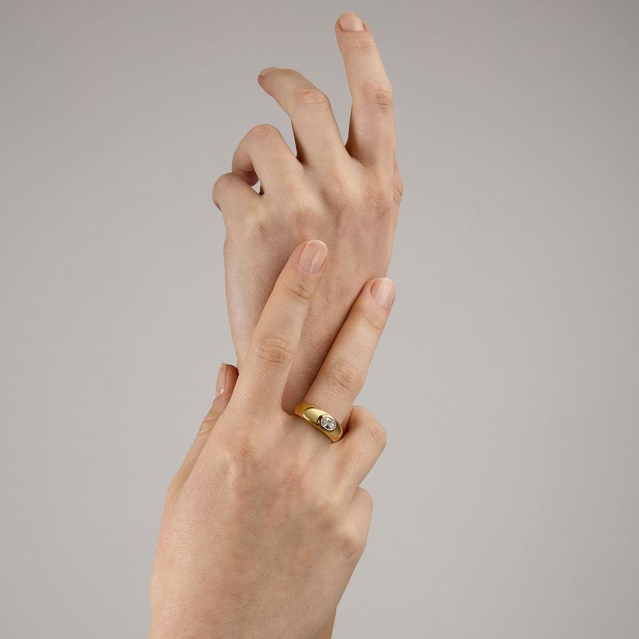 GCDS Milano GIPSY GOLD Ring 