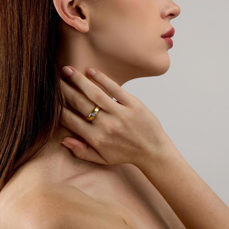 GCDS Milano GIPSY GOLD Ring 