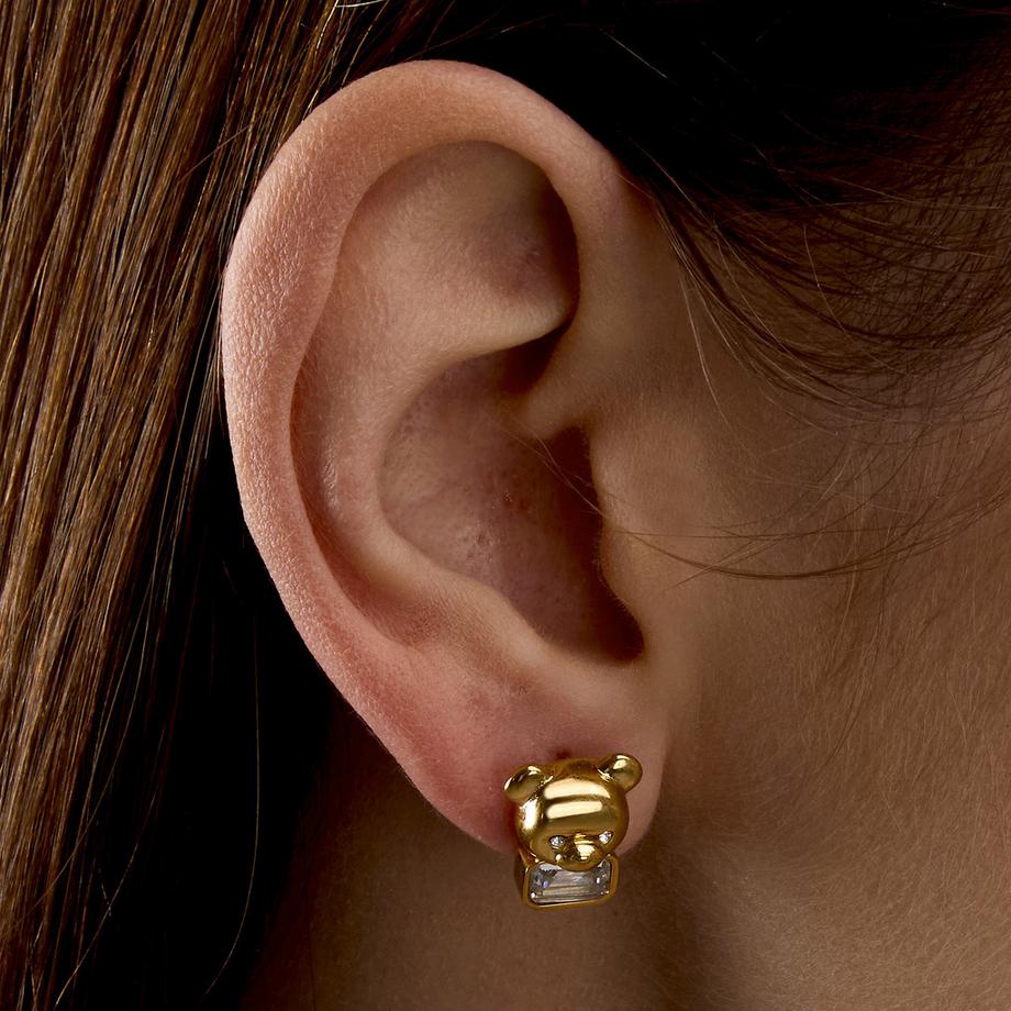 GCDS Milano GIPSY GOLD Boucles d'oreilles 