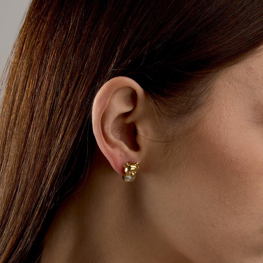 GCDS Milano GIPSY GOLD Boucles d'oreilles 