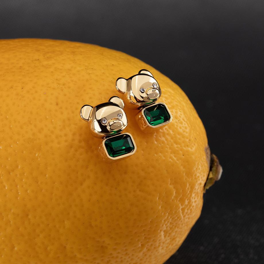 GCDS Milano GIPSY GOLD Boucles d'oreilles 