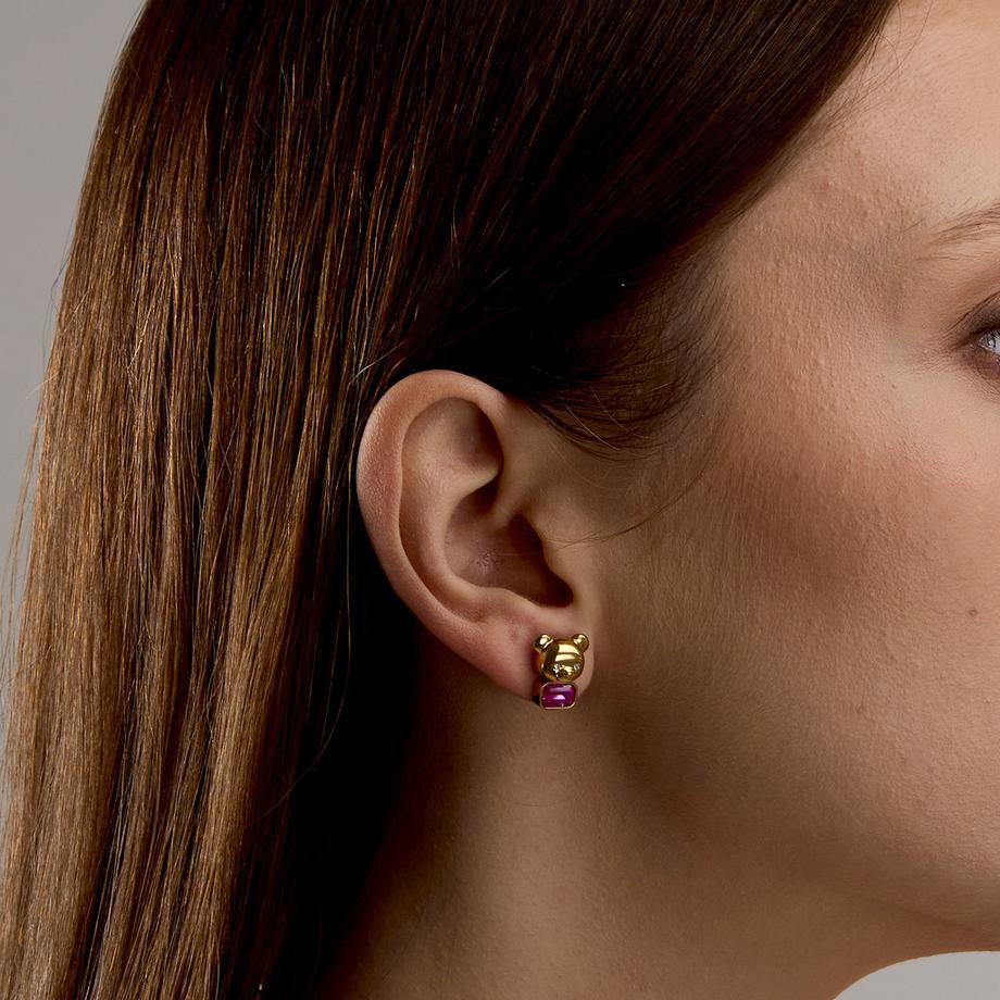 GCDS Milano GIPSY GOLD Boucles d'oreilles 