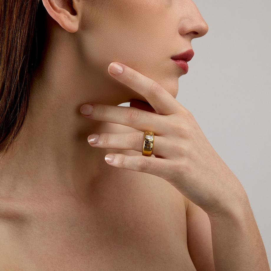GCDS Milano TALKING JEWELS Ring 