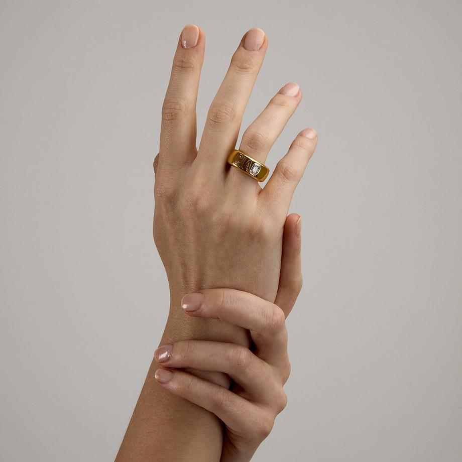GCDS Milano TALKING JEWELS Ring 
