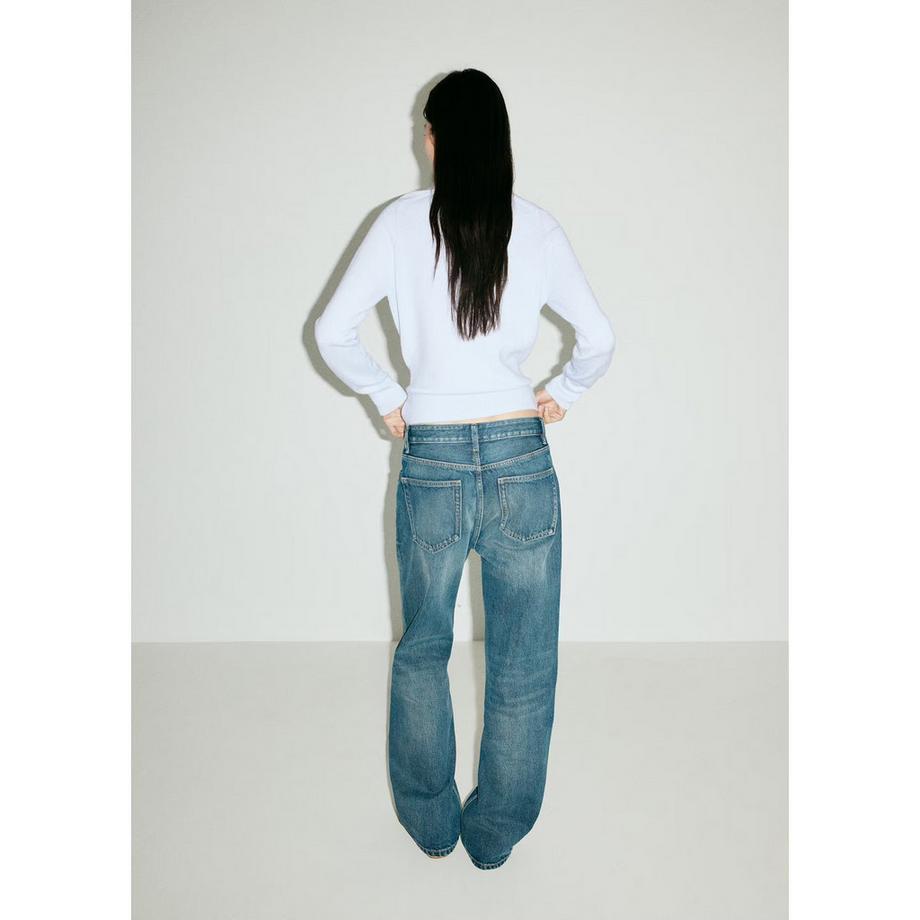 MANGO Limonci Pull à ceinture taille  