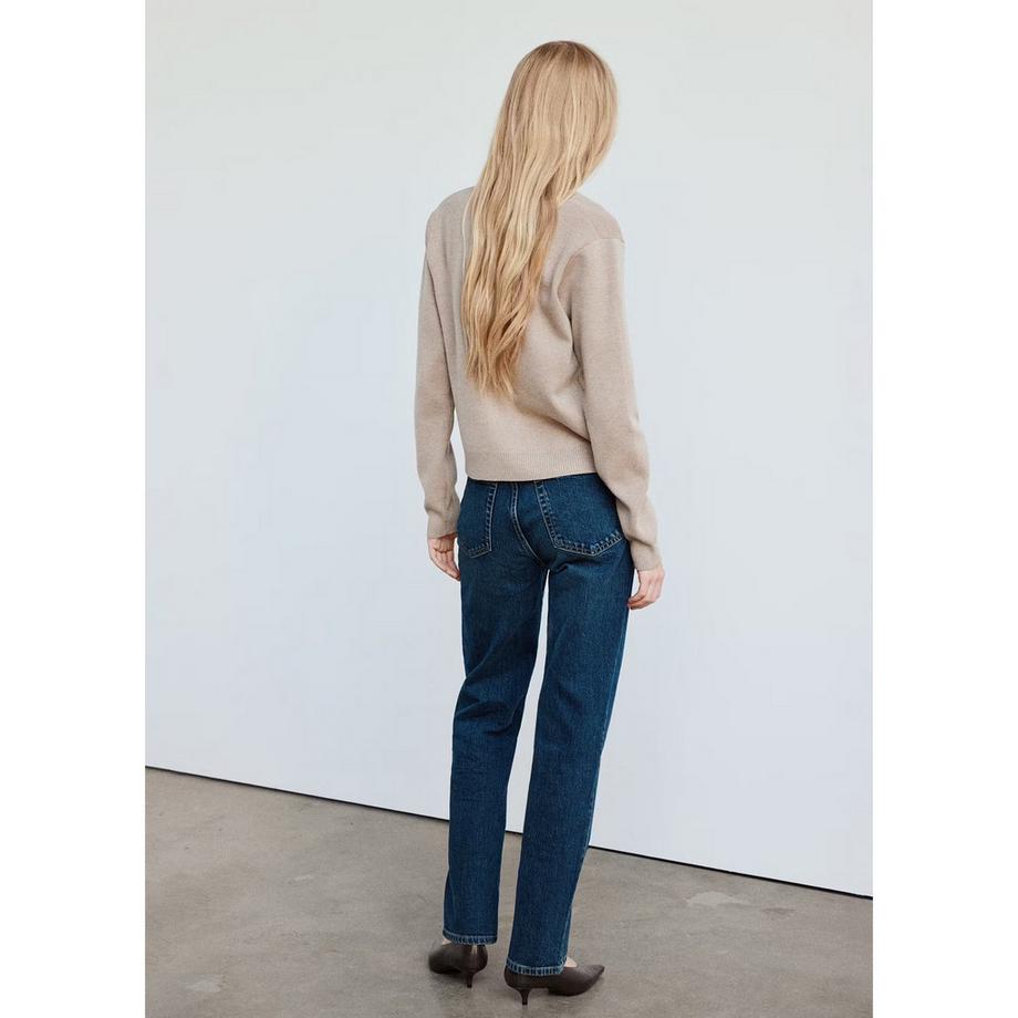 MANGO SHOOU Cardigan collo a V con bottoni a levetta  