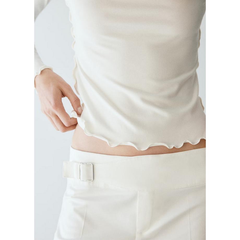 MANGO Curlita T-shirt manches longues  