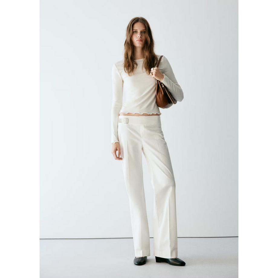 MANGO Curlita T-shirt manches longues  