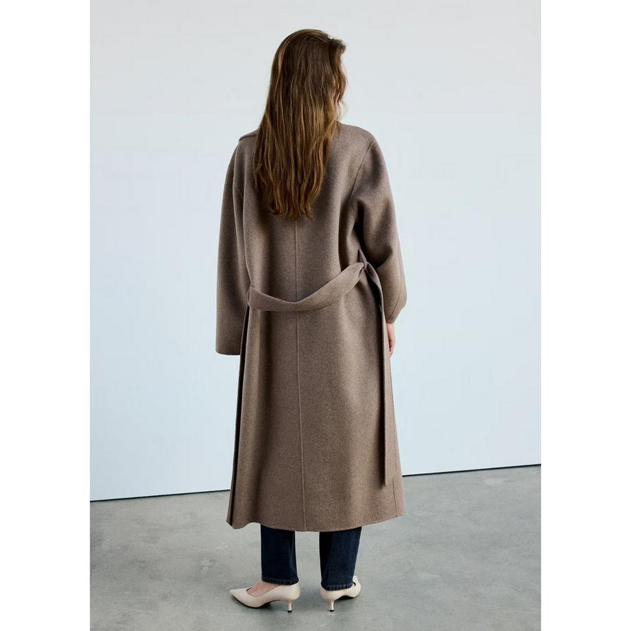 MANGO Batin langer Wickelmantel  