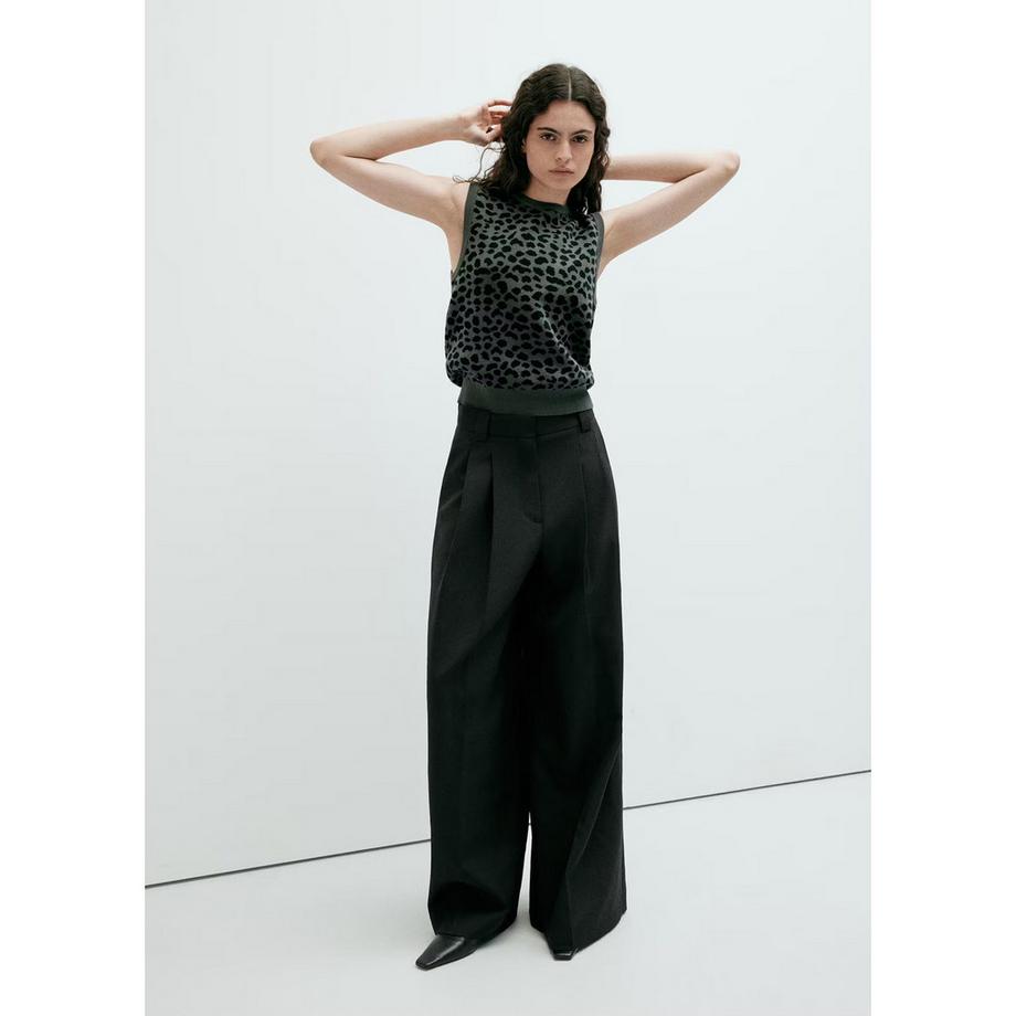 MANGO Top sans manches Pantera  