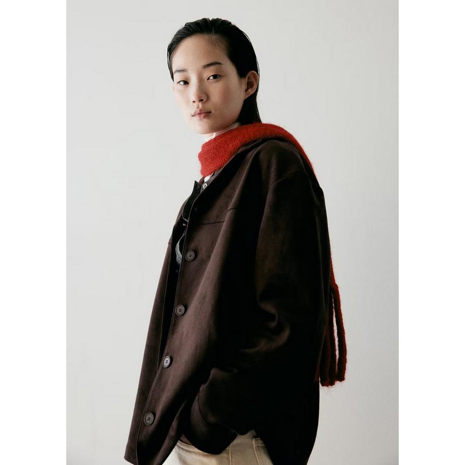 MANGO TOR Overshirt  