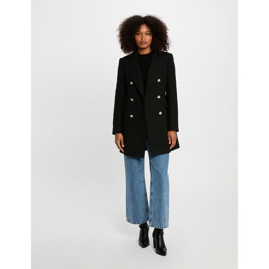 MORGAN Cappotto doppiopetto con collo a revers  