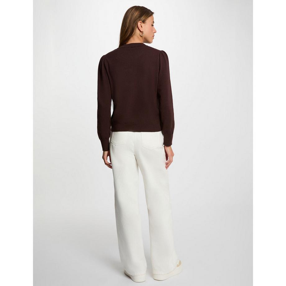 MORGAN Cardigan maniche lunghe con bottoni decorati  