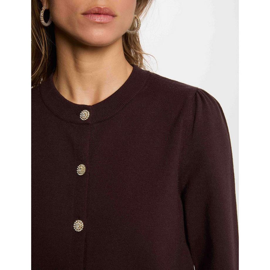 MORGAN Cardigan maniche lunghe con bottoni decorati  
