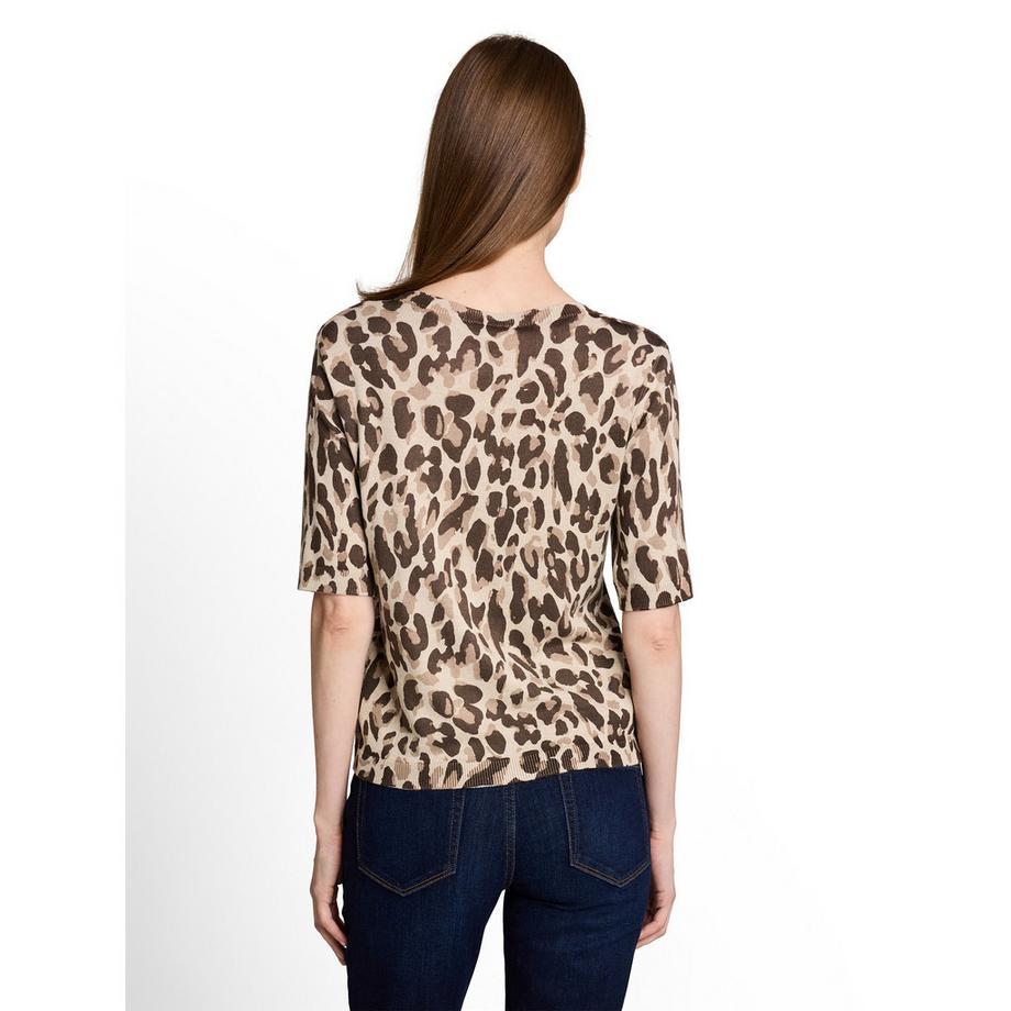 TOM TAILOR Leopardmuster Sweatshirt  