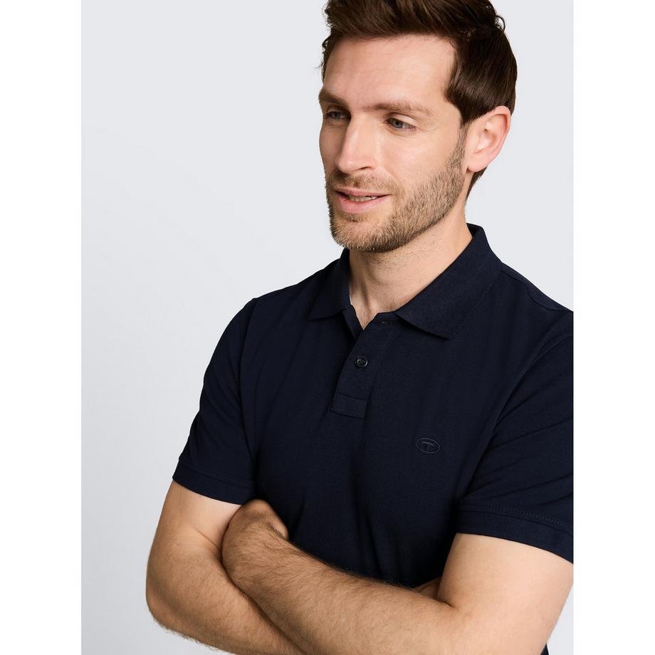 TOM TAILOR Polo Slim Fit Manches Courtes  