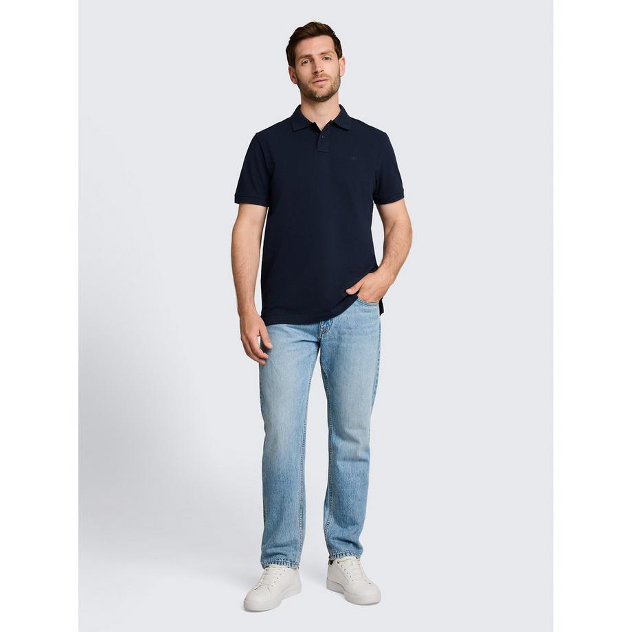 TOM TAILOR Polo Slim Fit Manches Courtes  