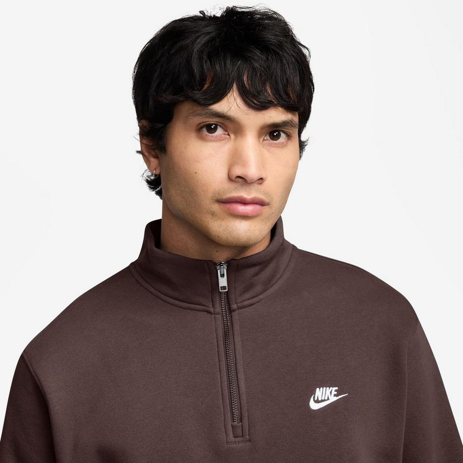 NIKE M NK CLUB BB HZ TOP Sweat-shirt 