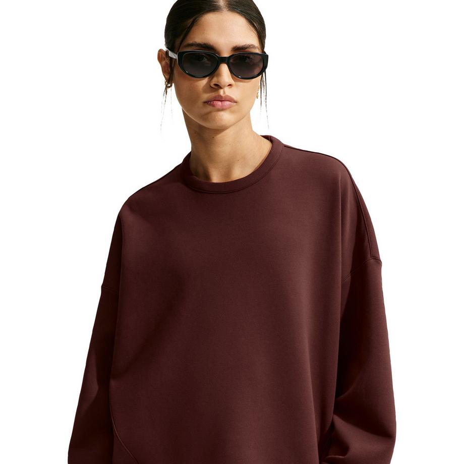 NIKE W NK 24.7 DF CREW SOFT KNIT Sweat-shirt 