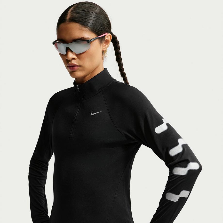 NIKE W NK DF TEMPO FLASH HZ Sweat-shirt 