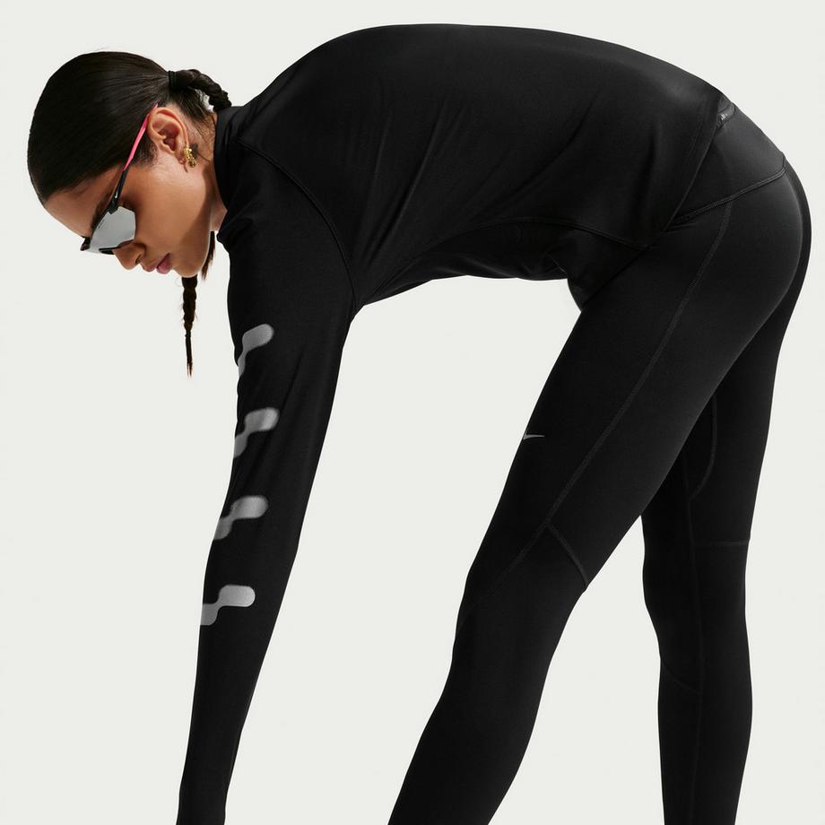 NIKE W NK DF TEMPO FLASH HZ Sweat-shirt 
