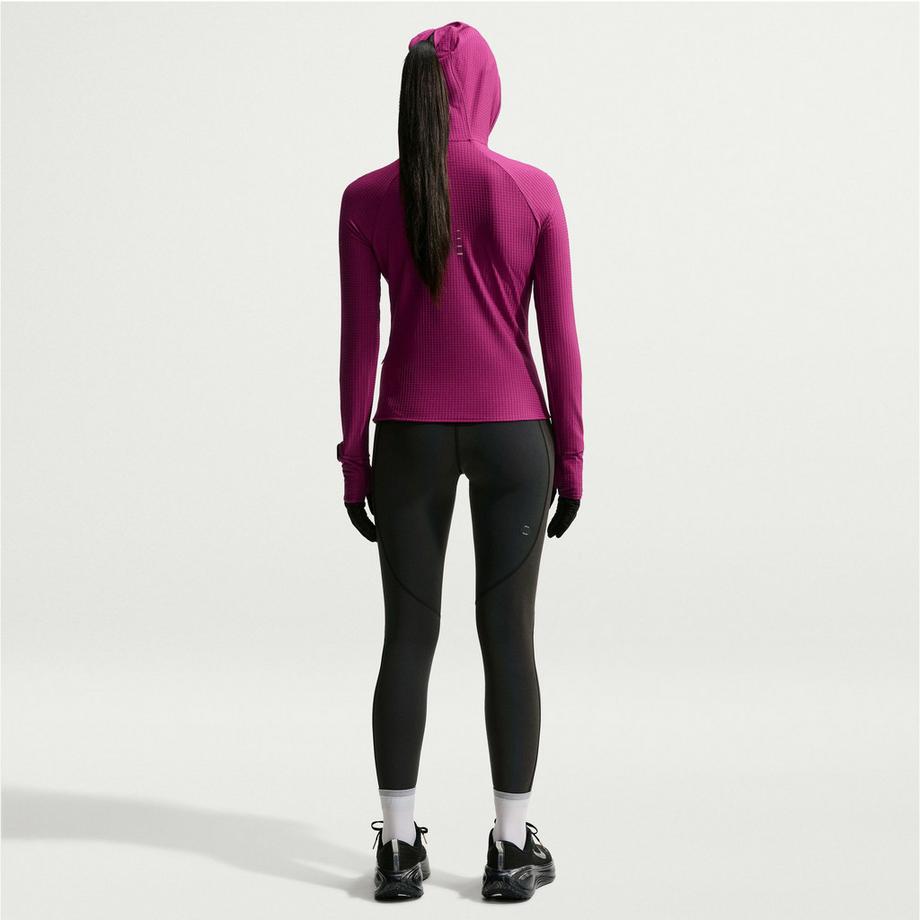 NIKE W NK TF SWIFT HOODED LS TOP Sweat-shirt 