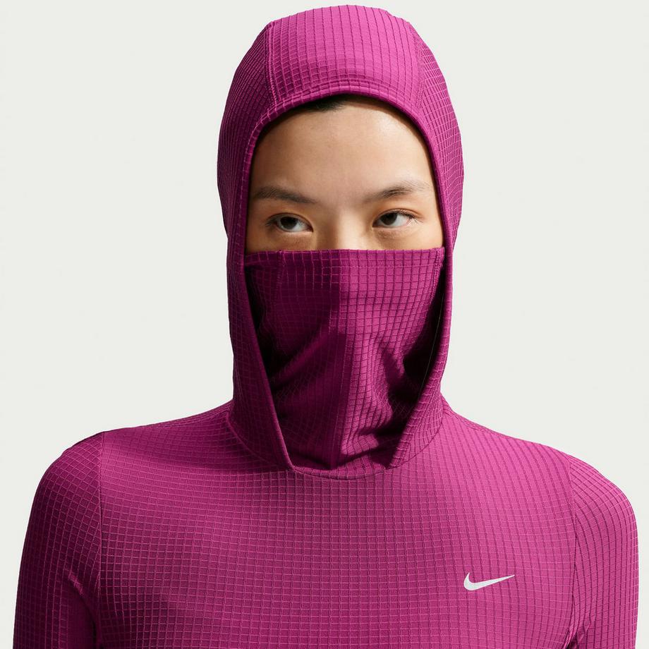 NIKE W NK TF SWIFT HOODED LS TOP Sweat-shirt 