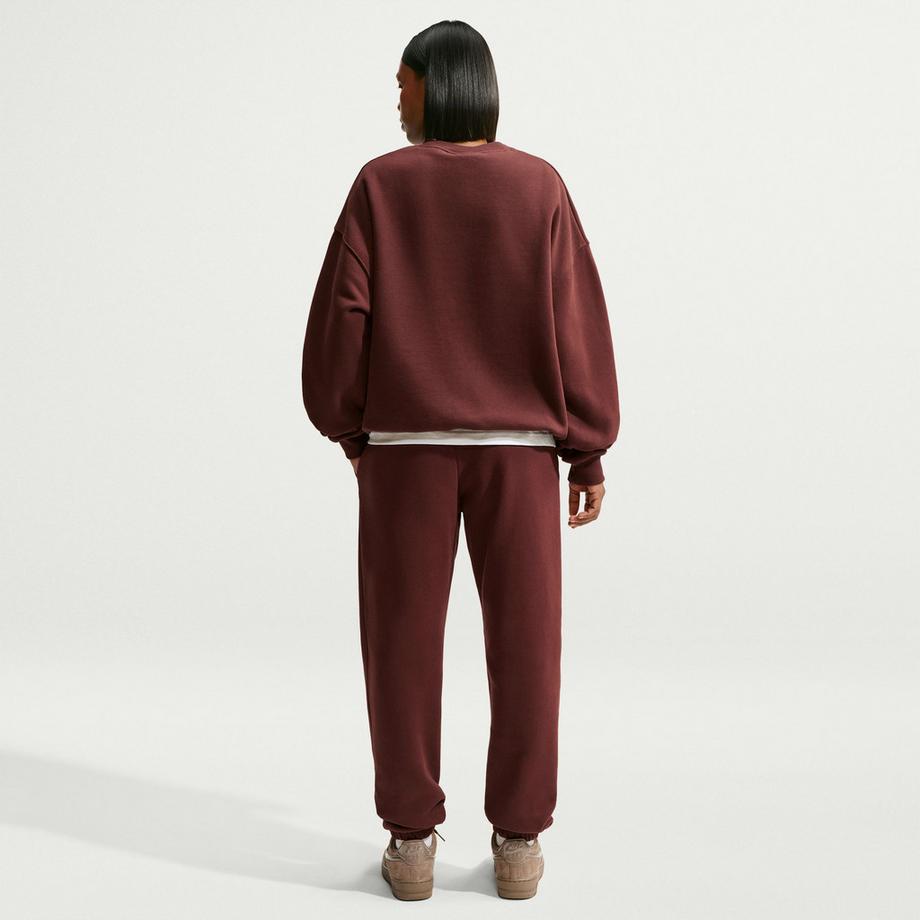 NIKE W NK STDO FLC MW MR STD CF PNT Pantalon de survêtement 