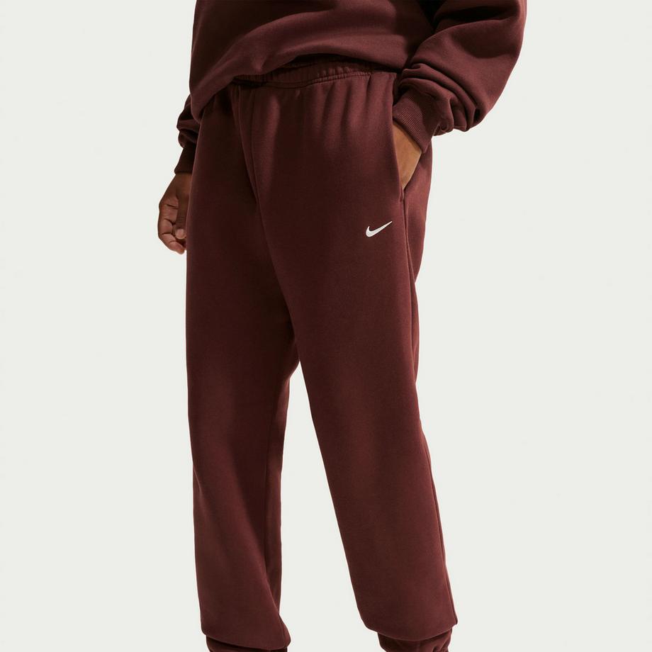 NIKE W NK STDO FLC MW MR STD CF PNT Pantalon de survêtement 