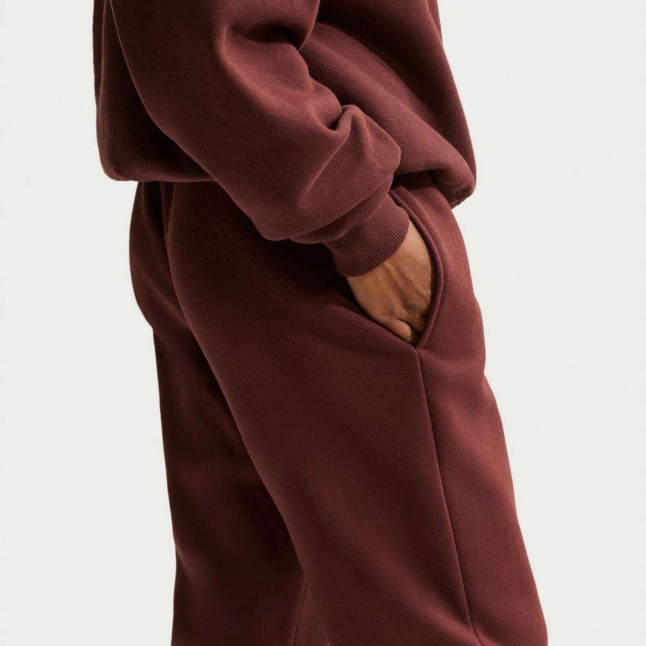 NIKE W NK STDO FLC MW MR STD CF PNT Pantalon de survêtement 