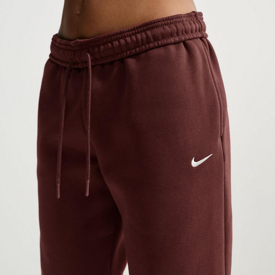 NIKE W NK STDO FLC MW MR STD CF PNT Pantalon de survêtement 