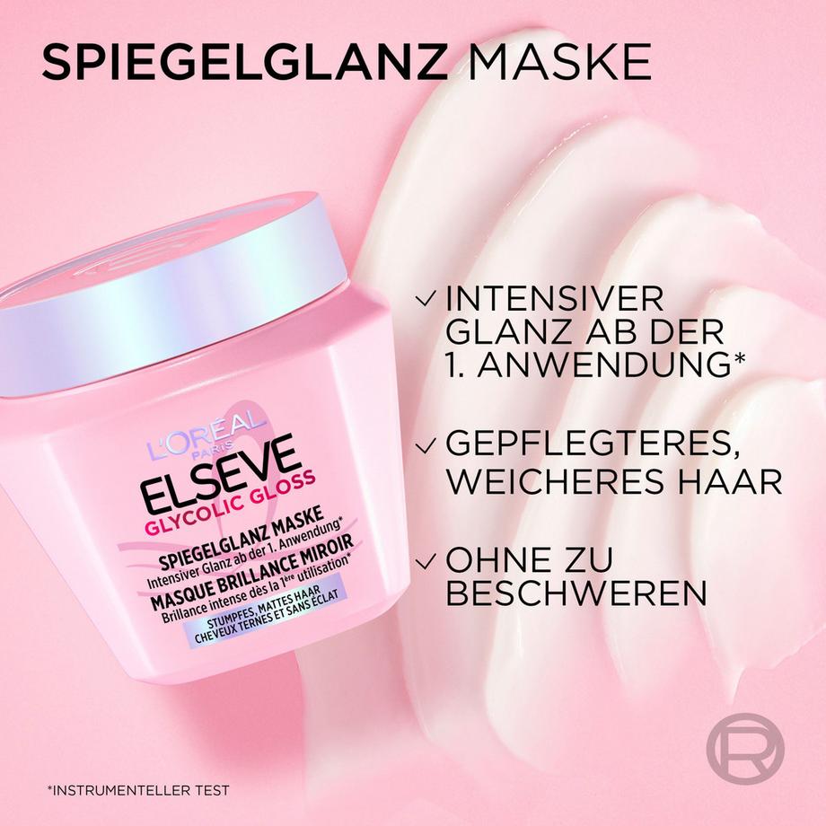 L'Oréal Paris  Maschera Glycolic Gloss Effetto Lucentezza a Specchio 