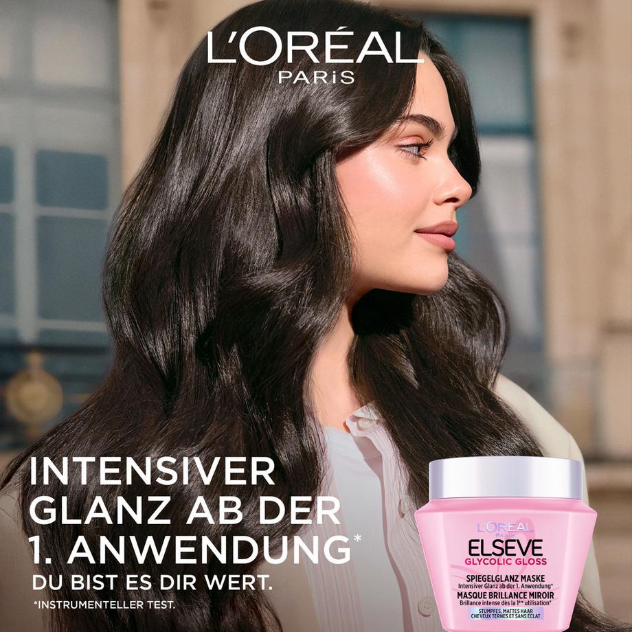 L'Oréal Paris  Maschera Glycolic Gloss Effetto Lucentezza a Specchio 