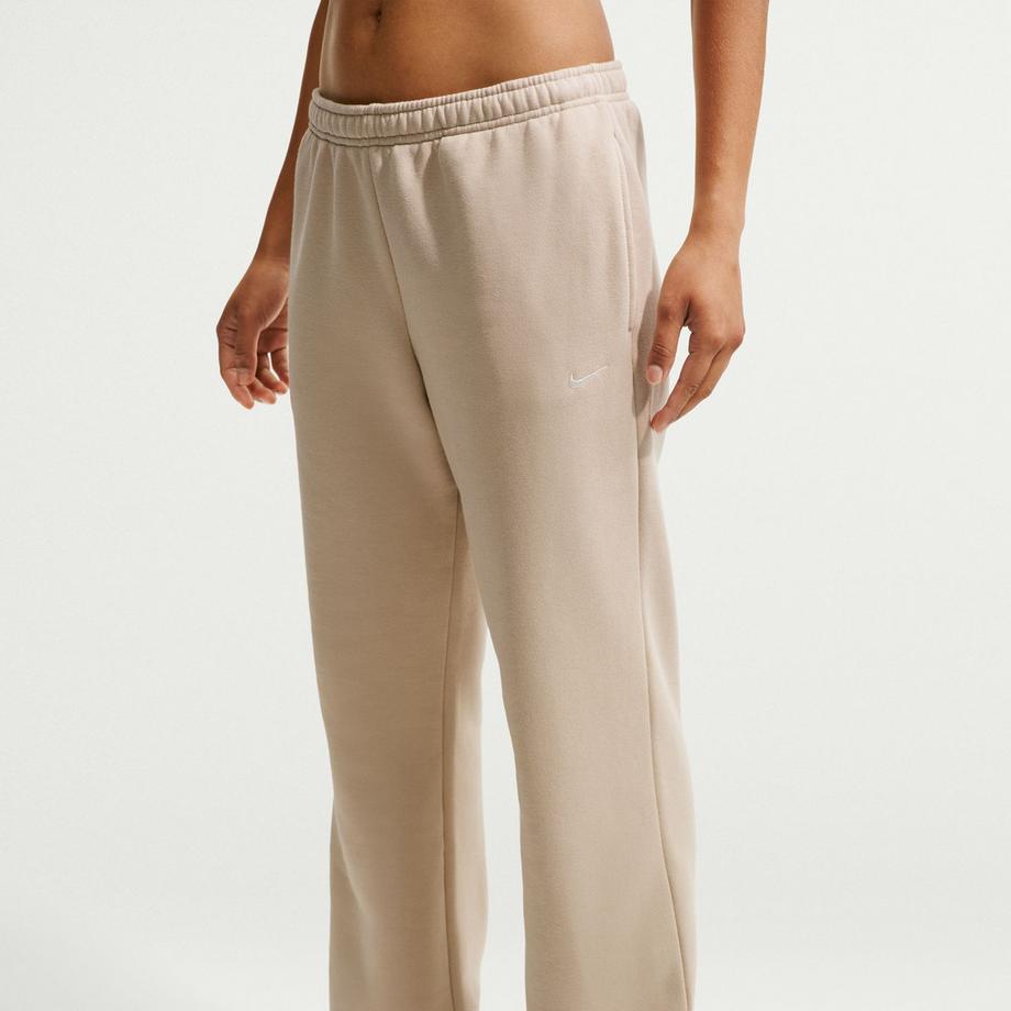 NIKE W NK STDO FLC MW MR STD OH PNT Pantalon de survêtement 