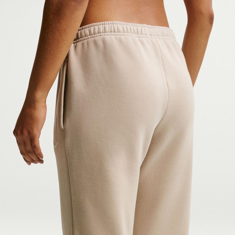 NIKE W NK STDO FLC MW MR STD OH PNT Pantalon de survêtement 