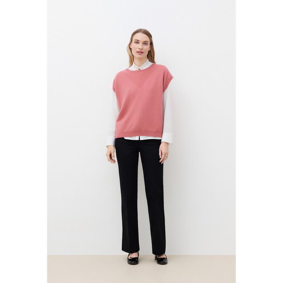 Caroll Pullover senza maniche con collo tondo  