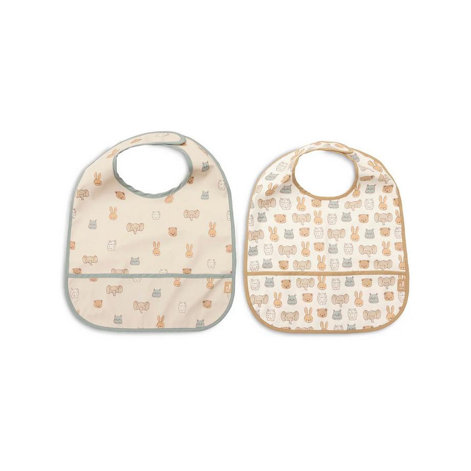 Jollein  Lot de 2 bavoirs 