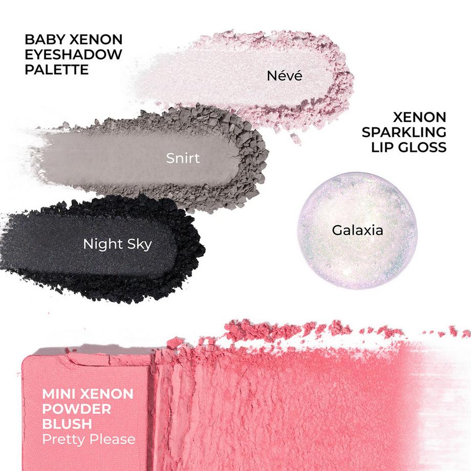 NATASHA DENONA  Xenon Pouch - Édition Limitée - Coffret de fête complet pour le visage 
