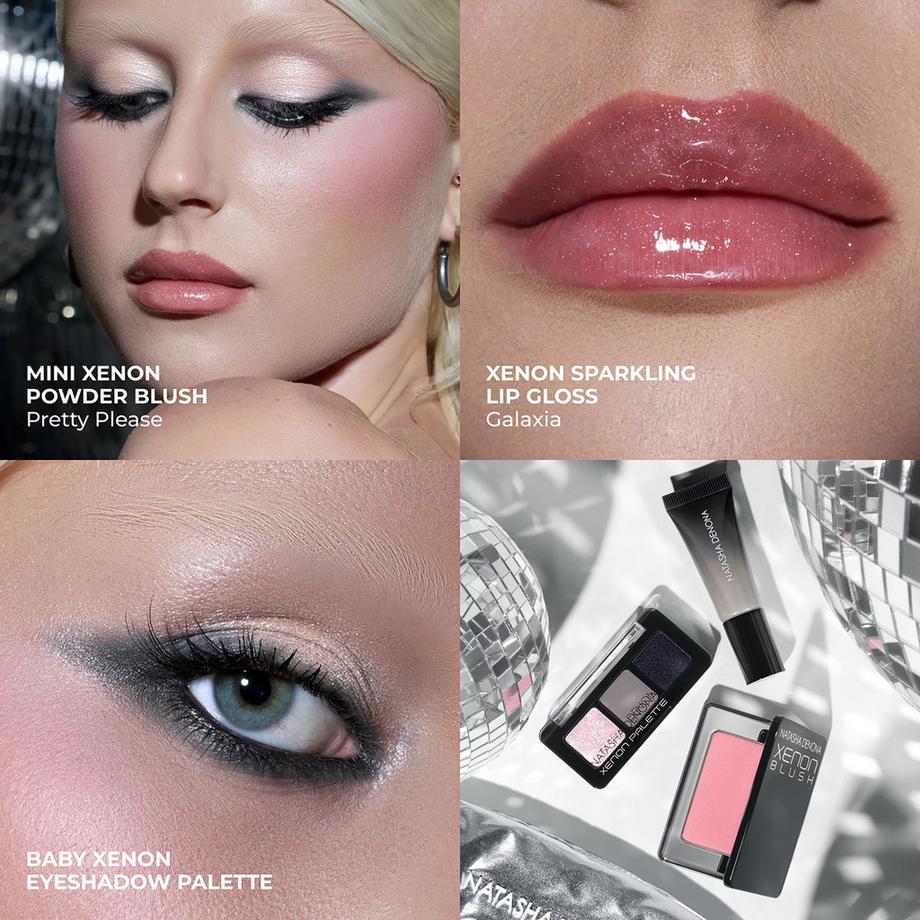 NATASHA DENONA  Xenon Pouch - Édition Limitée - Coffret de fête complet pour le visage 