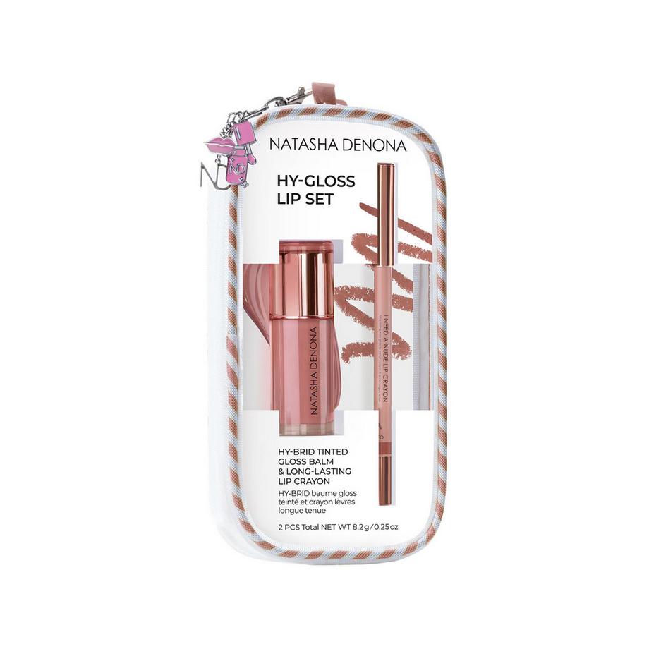 Set Labbra HY-GLOSS - Balsamo Labbra Colorato e Eyeliner Duraturo HY-BRID