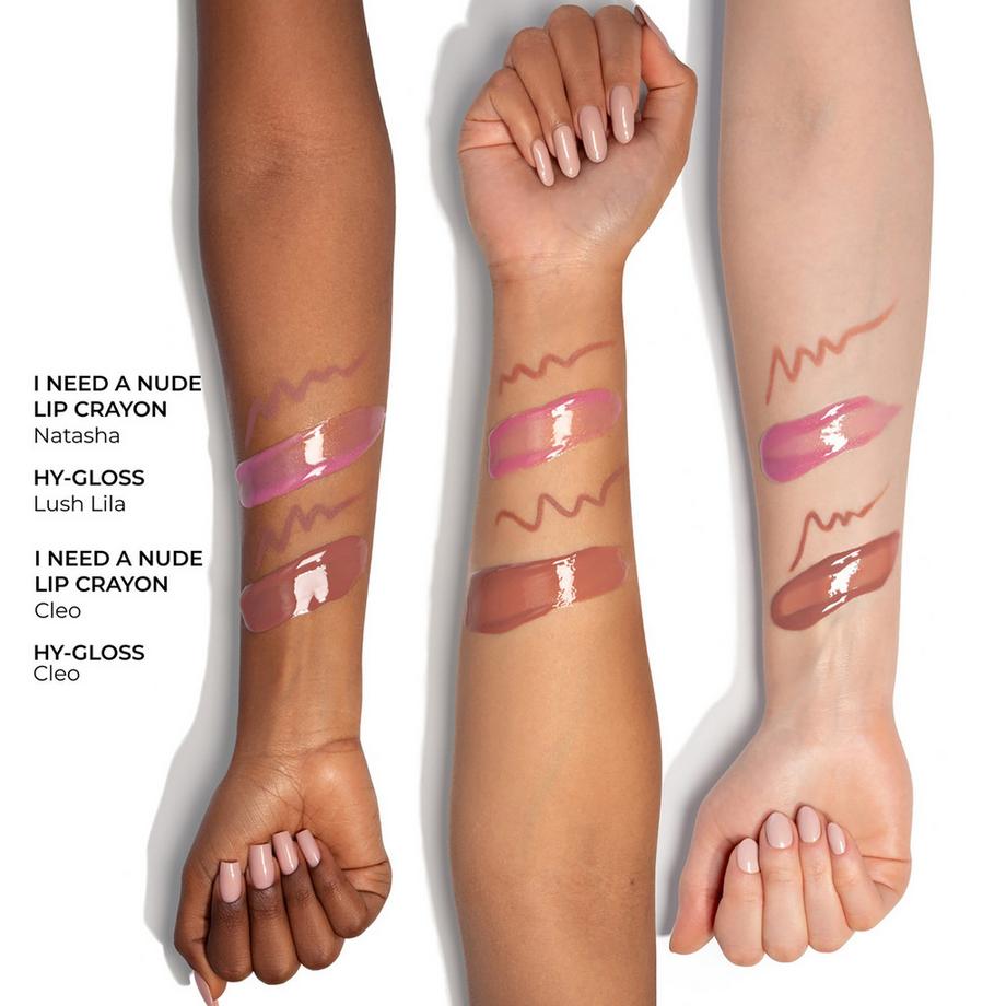 NATASHA DENONA  HY-GLOSS Lip Set - Baume gloss teinté HY-BRID & crayon à lèvres longue tenue 