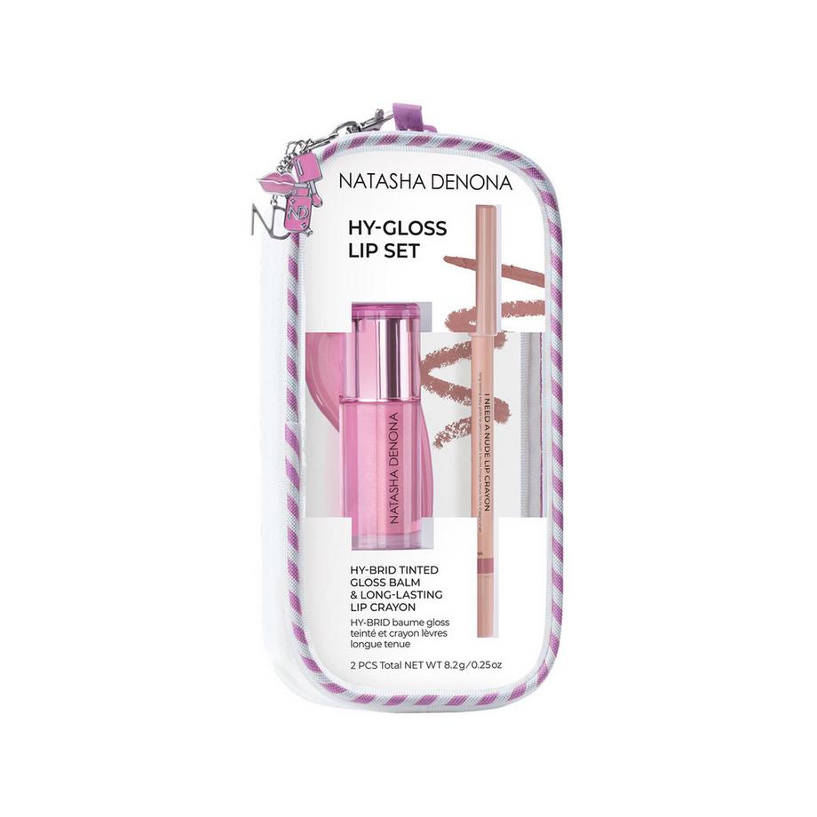 Set Labbra HY-GLOSS - Balsamo Labbra Colorato e Eyeliner Duraturo HY-BRID