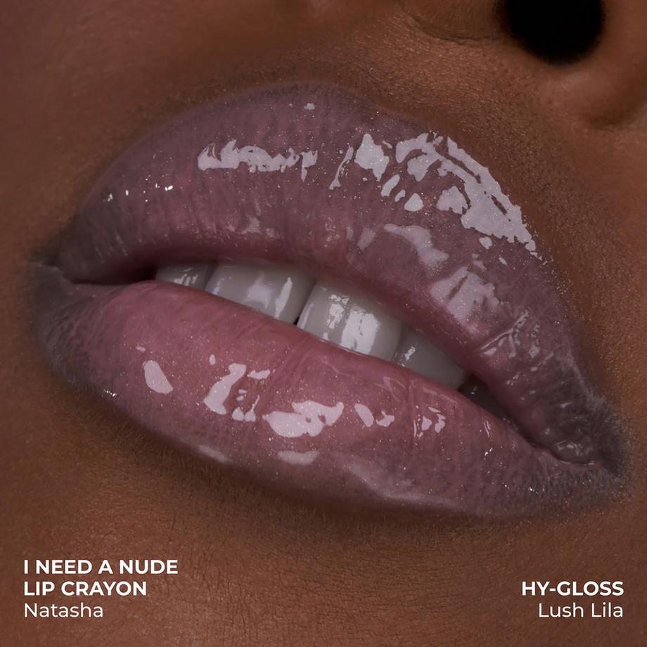 NATASHA DENONA  HY-GLOSS Lip Set - Baume gloss teinté HY-BRID & crayon à lèvres longue tenue 
