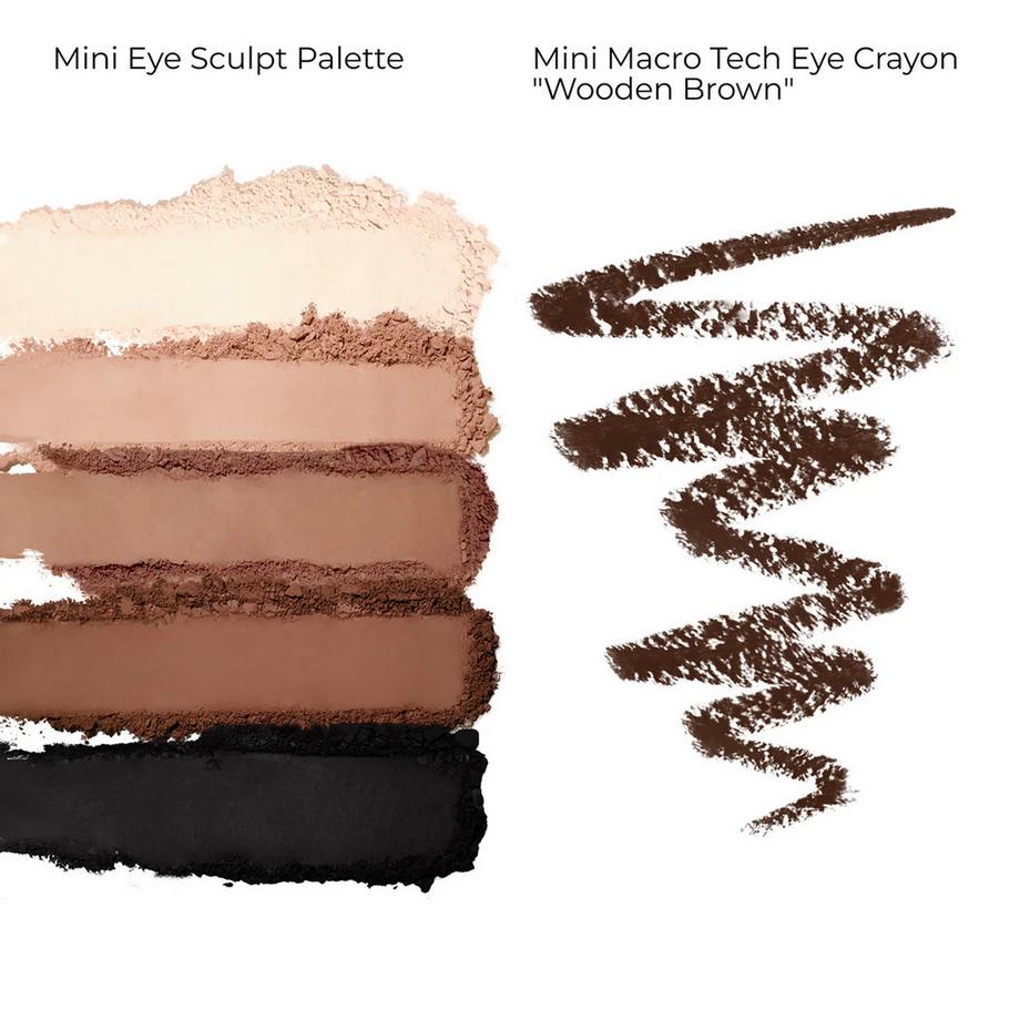 NATASHA DENONA  Mini Eye Sculpt Set - Mini palette di ombretti e mini matita per occhi 